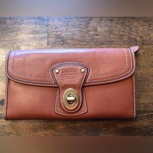 Coach Brown Leather Wallet
